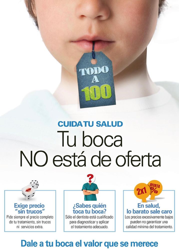 Tu boca no está de oferta Clínica Podológica Dental en Pinto Dres. de Benito